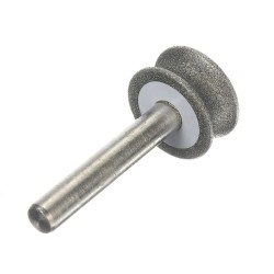 6mm 2-12mm Shank 150# Diamond Grinding Wheel for Glass Plane Arc Chamfering 6mm 2-12mm Shank 150# Diamond Grinding Wheel for Glass Plane Arc Chamfering
