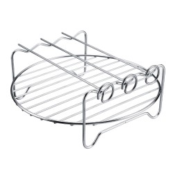 6pcs 9 Inch Non-stick Air Fryer Accessories Set Cake Pizza BBQ Roast Baking Tools For 5.3-6.8QT Air Fryer 6pcs 9 Inch Non-stick Air Fryer Accessories Set Cake Pizza BBQ Roast Baking Tools For 5.3-6.8QT Air Fryer