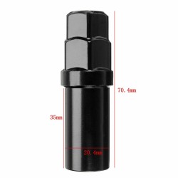 7 Sided Spline Driver Wheel Tuner Lug Nut Key Locking Lock Socket Removal Tool 7 Sided Spline Driver Wheel Tuner Lug Nut Key Locking Lock Socket Removal Tool