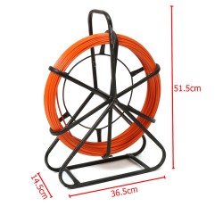 70M 4.5mm Fiber Glass Rodder Tape Cable Running Rod Wire Puller Push Pull Rod 70M 4.5mm Fiber Glass Rodder Tape Cable Running Rod Wire Puller Push Pull Rod