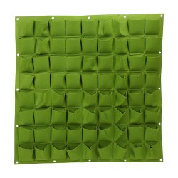 72 Pocket Vertical Greening Hanging Wall Garden Planting Bags Wall Planter New 72 Pocket Vertical Greening Hanging Wall Garden Planting Bags Wall Planter New