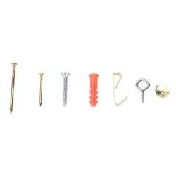 73pcs Wall Anchors Wood Screw Assortment Raw Fittings Sets Tools With Box 73pcs Wall Anchors Wood Screw Assortment Raw Fittings Sets Tools With Box
