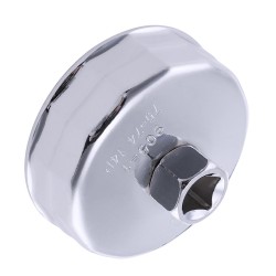 74mm 14 Flutes Oil Filter Socket Wrench Cup Cap Removal Tool for Audi Toyota VW 74mm 14 Flutes Oil Filter Socket Wrench Cup Cap Removal Tool for Audi Toyota VW