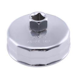 74mm 14 Flutes Oil Filter Socket Wrench Cup Cap Removal Tool for Audi Toyota VW 74mm 14 Flutes Oil Filter Socket Wrench Cup Cap Removal Tool for Audi Toyota VW