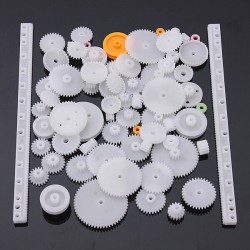 75 Type Plastic Crown Gear Single Double Reduction Gear Worm Gear 75 Type Plastic Crown Gear Single Double Reduction Gear Worm Gear
