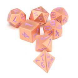 7Pcs Antique Metal Polyhedral Dice Role Playing Game Dices Heavy Duty With Bag 7Pcs Antique Metal Polyhedral Dice Role Playing Game Dices Heavy Duty With Bag