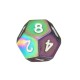 7Pcs Colorful kirsite Polyhedral Dice Set Board Game Multisided Dices Gadget