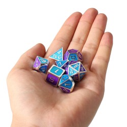 7Pcs Polyhedral Dices Set for Dungeons Dragons D20 D12 D10 D8 D6 D4 Games +Storage Pouches Bag 7Pcs Polyhedral Dices Set for Dungeons Dragons D20 D12 D10 D8 D6 D4 Games +Storage Pouches Bag