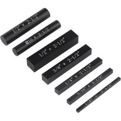 7Pcs Woodworking Precision Aluminum Alloy Setup Bars Setup Blocks Height Gauge Set for Router and Table Saw Accessories 7Pcs Woodworking Precision Aluminum Alloy Setup Bars Setup Blocks Height Gauge Set for Router and Table Saw Accessories