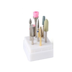 7Pcs/Set Nail Art Drill Bits Ceramics Tungsten Steel Gel Removal Acrylic Cuticle Electric Nail Drilling Machine Manicure 7Pcs/Set Nail Art Drill Bits Ceramics Tungsten Steel Gel Removal Acrylic Cuticle Electric Nail Drilling Machine Manicure
