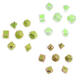 7Pcs/Set kirsite Polyhedral Dices Role Playing Games Accessories DND Dices