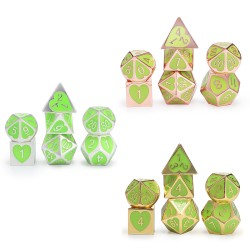 7Pcs/Set kirsite Polyhedral Dices Role Playing Games Accessories DND Dices 7Pcs/Set kirsite Polyhedral Dices Role Playing Games Accessories DND Dices