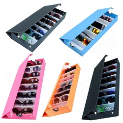 8 Grids Eyeglasses Sun Glassess Glasses Storage Box Display Tray Jewelry Showing Case 8 Grids Eyeglasses Sun Glassess Glasses Storage Box Display Tray Jewelry Showing Case
