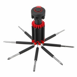 8 in 1 Multifunctional Screwdriver Cellphones Watches Home Appliances Repair Tools with Light 8 in 1 Multifunctional Screwdriver Cellphones Watches Home Appliances Repair Tools with Light
