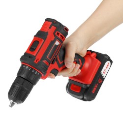 88VF Cordless Electric Drill Driver 25+1 Gears Rechargeable Screwdriver W/ 1/2pcs Battery & LED Working Light 88VF Cordless Electric Drill Driver 25+1 Gears Rechargeable Screwdriver W/ 1/2pcs Battery & LED Working Light