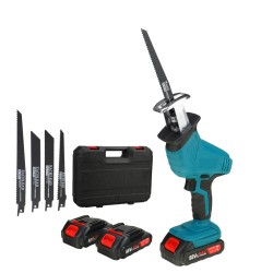 88VF Electric Reciprocating Saw Variable Speed Metal Wood Cutting Tool W/ 4pcs Blades & Plastic Case & None/1/2 Battery For Makita 88VF Electric Reciprocating Saw Variable Speed Metal Wood Cutting Tool W/ 4pcs Blades & Plastic Case & None/1/2 Battery For Makita