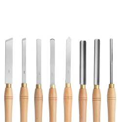 8PCS High Speed Steel Lathe Chisel Wood Turning Tool For Woodworking Tools 8PCS High Speed Steel Lathe Chisel Wood Turning Tool For Woodworking Tools