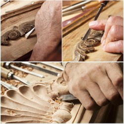 8Pcs Wood Carving Tool Set Craft DIY Woodworking Handwork Hand Chisel Kit 8Pcs Wood Carving Tool Set Craft DIY Woodworking Handwork Hand Chisel Kit