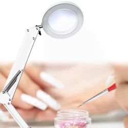 8X Illuminated Magnifier USB 3 Colors LED Glass Table Lamp/Skincare Beauty Tool 8X Illuminated Magnifier USB 3 Colors LED Glass Table Lamp/Skincare Beauty Tool