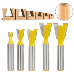 8mm Shank Dovetail Milling Cutter Slotting Woodworking Carving Router Bit for Woodworking Engraving Bit 8mm Shank Dovetail Milling Cutter Slotting Woodworking Carving Router Bit for Woodworking Engraving Bit