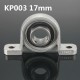 8mm to 35mm KP Series Bore Diameter Mounted Ball Bearings kirsite Pillow Block Linear Bearing