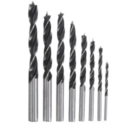 8pcs 3-10mm Carbon Steel Working Auger Drill Woodworking Tool Twist Drill Bit Set 8pcs 3-10mm Carbon Steel Working Auger Drill Woodworking Tool Twist Drill Bit Set