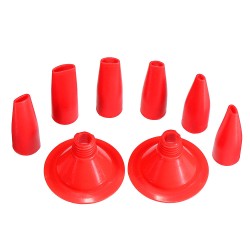 8pcs Universal Glue Nozzle Plastic Glass Glue Tip Mouth Nozzle 8pcs Universal Glue Nozzle Plastic Glass Glue Tip Mouth Nozzle