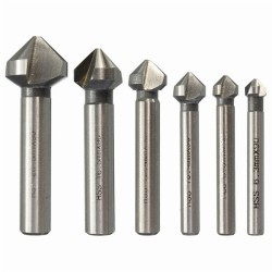 90 Degrees HSS Countersink Drill Bit 6.3mm -20.5mm Chamfer Drills Wood Working Tool 90 Degrees HSS Countersink Drill Bit 6.3mm -20.5mm Chamfer Drills Wood Working Tool