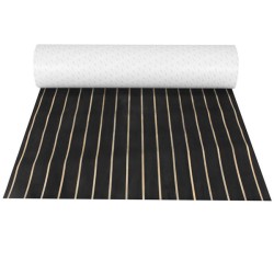 90cmx240cmx6mm Black with Yellow Line EVA Foam Marine Flooring Faux Teak Boat Decking Sheet 90cmx240cmx6mm Black with Yellow Line EVA Foam Marine Flooring Faux Teak Boat Decking Sheet