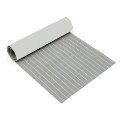 90x240cm Light Grey with White EVA Foam Teak Boat Flooring Sheet Yacht Synthetic Teak Decking Pad 90x240cm Light Grey with White EVA Foam Teak Boat Flooring Sheet Yacht Synthetic Teak Decking Pad