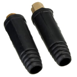 A Pair of 10-25mm² European Electric Welding Machine Rapid Connectors A Pair of 10-25mm² European Electric Welding Machine Rapid Connectors
