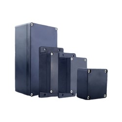 ABS Black Plastic Electronics Project Box Enclosure Hobby Case With Screws ABS Black Plastic Electronics Project Box Enclosure Hobby Case With Screws