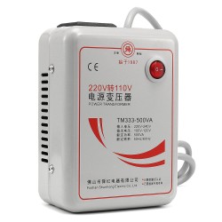 AC 220C to 110V 50/60Hz 500W Step Down Voltage Converter Transformer Convert AC 220C to 110V 50/60Hz 500W Step Down Voltage Converter Transformer Convert