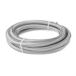 AN3 AN4 AN6 AN8 AN10 10FT 304.8cm Fuel Hose Oil Gas Line PTFE Stainless Steel Braided AN3 AN4 AN6 AN8 AN10 10FT 304.8cm Fuel Hose Oil Gas Line PTFE Stainless Steel Braided