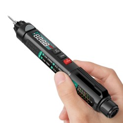 A3007/8 True RMS Digital Multimeter + Voltage Test Pen + Phase Sequences Meter 3 In 1 with LCD Backlight Flashlight NCV Auto-off Multiple Accessories A3007/8 True RMS Digital Multimeter + Voltage Test Pen + Phase Sequences Meter 3 In 1 with LCD Backlight Flashlight NCV Auto-off Multiple Accessories