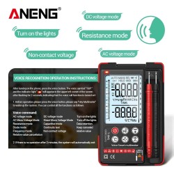Q60S Q60 Digital Multimeter AI Speech Recognition Transistor Tester 6000 Counts True RMS Auto Electrical Capacitance Meter Q60S Q60 Digital Multimeter AI Speech Recognition Transistor Tester 6000 Counts True RMS Auto Electrical Capacitance Meter