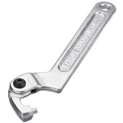 Adjustable Hook C Type Wrench Spanner Tool Nuts Bolts Hand Tool 19-51mm 32-76mm 51-120mm with Scale Adjustable Hook C Type Wrench Spanner Tool Nuts Bolts Hand Tool 19-51mm 32-76mm 51-120mm with Scale