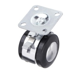 Alloy Wheel 1.5 Inch 2 Inch Furniture Sofa Caster Swivel Chair Wheels Replacement Alloy Wheel 1.5 Inch 2 Inch Furniture Sofa Caster Swivel Chair Wheels Replacement
