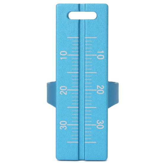 Aluminum Alloy Plamer Finger Ruler Measurement Tool Ring Ruler Measuring Instrument