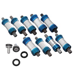 Aluminum MTB Road Bike Bicycle Bottom Central Bracket 68mm Multiple Size with Bolts Aluminum MTB Road Bike Bicycle Bottom Central Bracket 68mm Multiple Size with Bolts