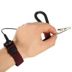 Anti Static ESD Adjustable Wrist Strap Discharge Band Ground Bracelet Electronic Anti Static ESD Adjustable Wrist Strap Discharge Band Ground Bracelet Electronic