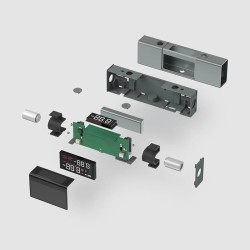 LI1 2 In 1 Dual Laser Protractor Digital Level Ruler Rechargeable 360° Arbitrary Angle Cast Line Measurement LI1 2 In 1 Dual Laser Protractor Digital Level Ruler Rechargeable 360° Arbitrary Angle Cast Line Measurement