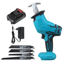 26V Electric Reciprocating Saw 110~240V Household Multi-functional Portable Saw Carpentry Chainsaw W/ 1pc Battery 26V Electric Reciprocating Saw 110~240V Household Multi-functional Portable Saw Carpentry Chainsaw W/ 1pc Battery