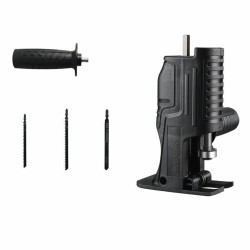 Electric Drill Modified To Electric Saws Reciprocating Saw Adapter Accessory with Sawblade Power Tool Saws Drill to Jig Saws Electric Drill Modified To Electric Saws Reciprocating Saw Adapter Accessory with Sawblade Power Tool Saws Drill to Jig Saws
