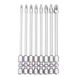 10Pcs 100mm Length Impact Phillips Screwdriver Bit High Torque Cross Screwdriver Bit S2 Strong Magnetic Screwdriver Bit 10Pcs 100mm Length Impact Phillips Screwdriver Bit High Torque Cross Screwdriver Bit S2 Strong Magnetic Screwdriver Bit