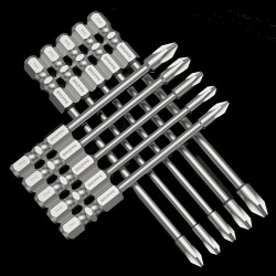 10Pcs 75mm Cross Bit With Magnetic Electric Drill Electric Screwdriver Screwdriver Head Wind Batch Set 10Pcs 75mm Cross Bit With Magnetic Electric Drill Electric Screwdriver Screwdriver Head Wind Batch Set