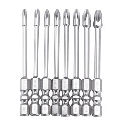 10Pcs 75mm Length Impact Phillips Screwdriver Bit High Torque Cross Screwdriver Bit S2 Strong Magnetic Screwdriver Bit 10Pcs 75mm Length Impact Phillips Screwdriver Bit High Torque Cross Screwdriver Bit S2 Strong Magnetic Screwdriver Bit