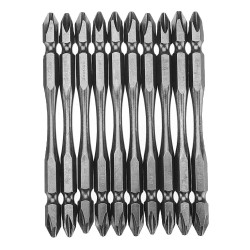 11Pcs 100mm PH2 S2 Alloy Steel Magnetic Double Head Electric Screwdriver Bit Set with B Type Magnetic Ring 11Pcs 100mm PH2 S2 Alloy Steel Magnetic Double Head Electric Screwdriver Bit Set with B Type Magnetic Ring