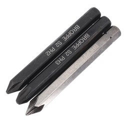 3pcs Cross Impact Screwdriver Bits 8mm Hex Shank 80mm Cross-Screwdriver Bits Set 3pcs Cross Impact Screwdriver Bits 8mm Hex Shank 80mm Cross-Screwdriver Bits Set