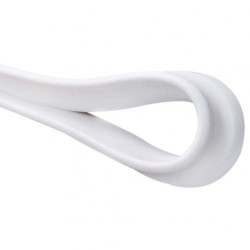 Bathroom Kitchen Foldable Water Stopper Self-adhesive Rubber Dam Shower Barrier White/Transparent Bathroom Kitchen Foldable Water Stopper Self-adhesive Rubber Dam Shower Barrier White/Transparent